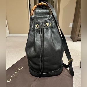 Gucci bamboo Sling w/Dust bag with authentic certificate